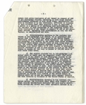 1961 Contract Signed by Moe Howard, Larry Fine & Joe DeRita Regarding ''Snow White and the Three Stooges'', Signed Again by Moe on Page 4 of 5pp. Contract -- 8.5'' x 11'', Near Fine Condition